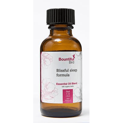 Blissful Sleep Bountiful Bird Essential Oil with Ylang Ylang, tangerine and lavender oil