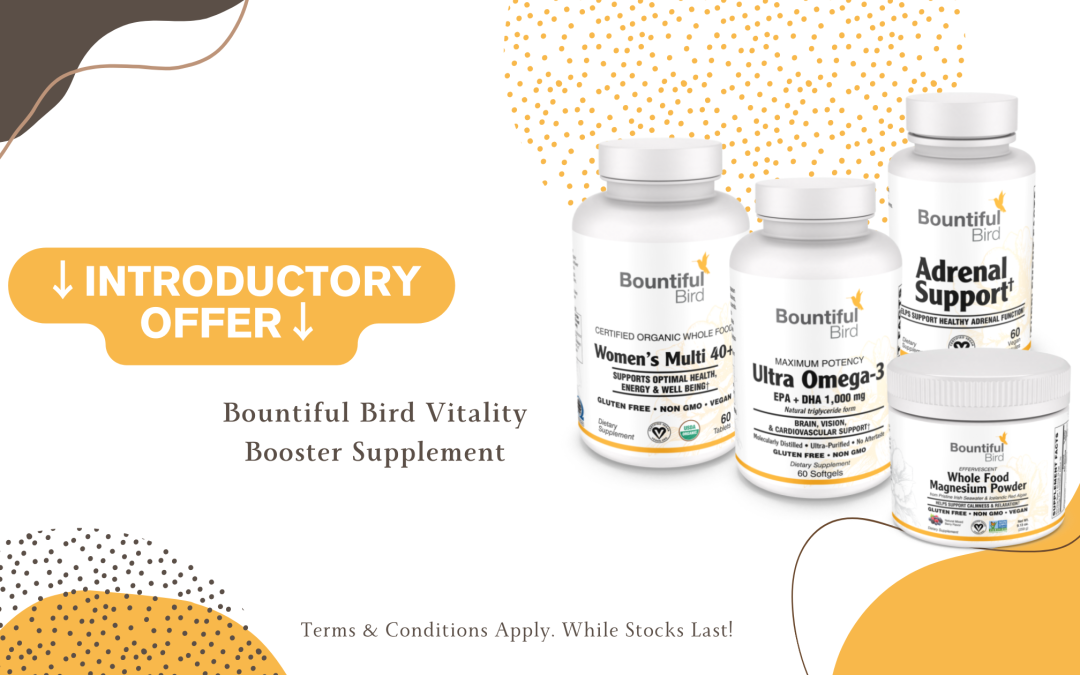 Boost Your Vitality with Our New Vitality Booster Range! Enjoy Introductory Offer of up to 50% Off!